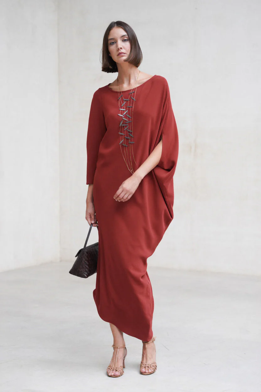 Rivera-spain Vestido Amanda cereza