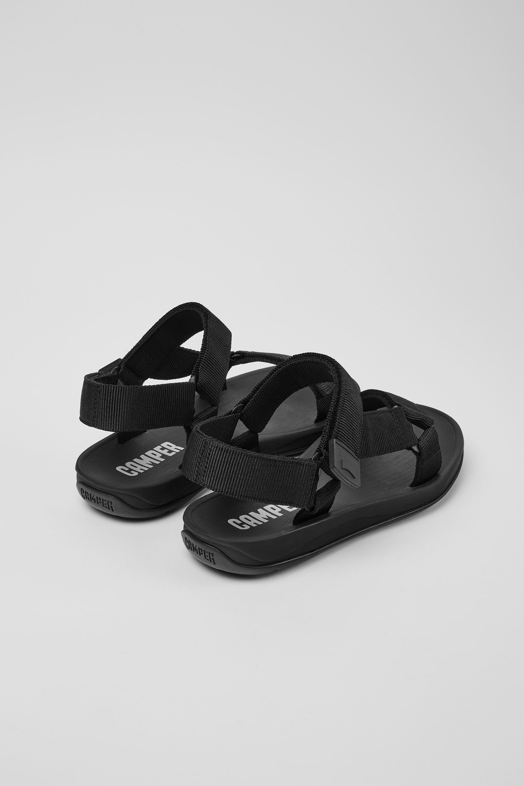 Match - Men's black sandal