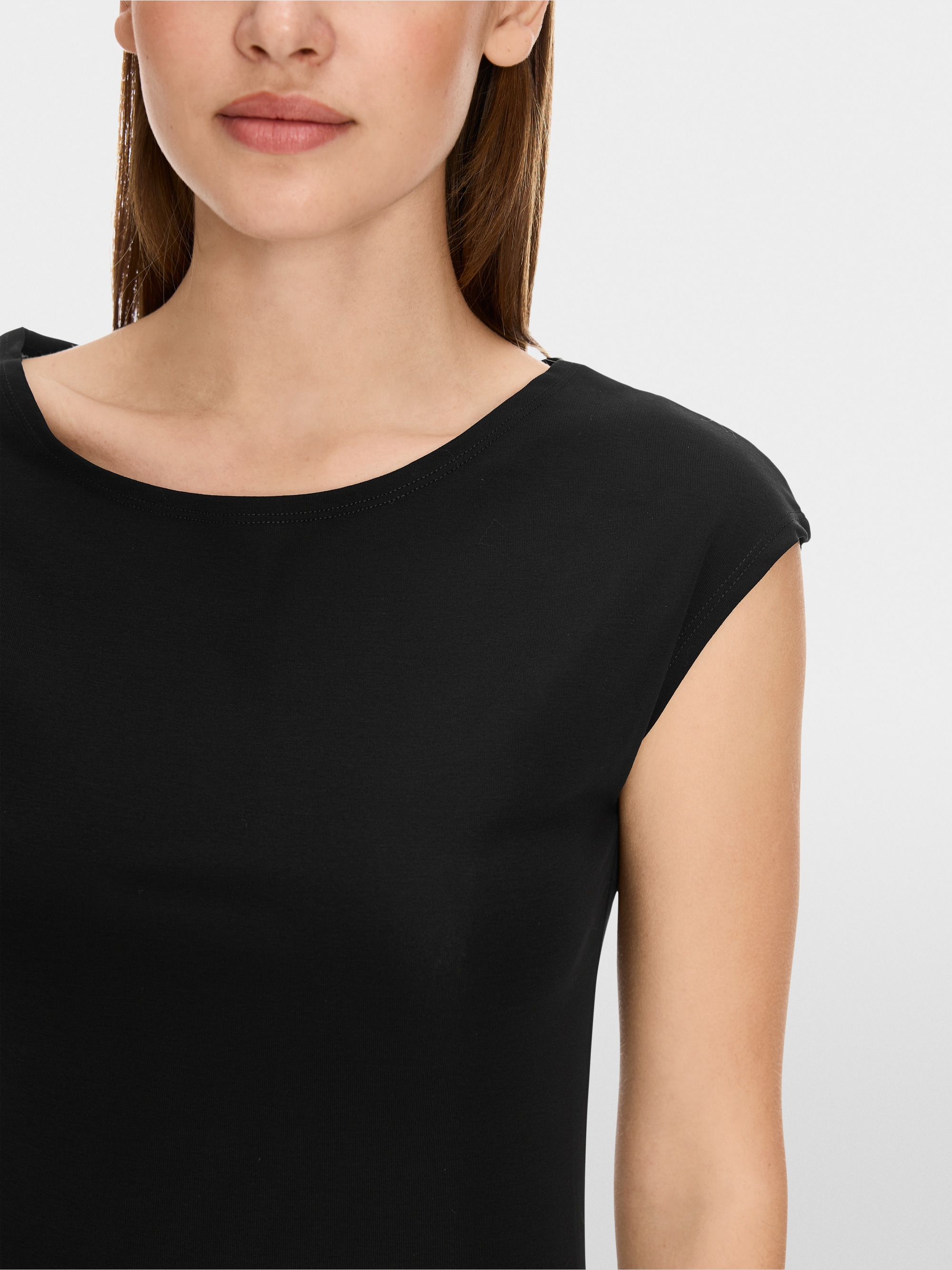 Marc-Cain Basic top with a wide neckline