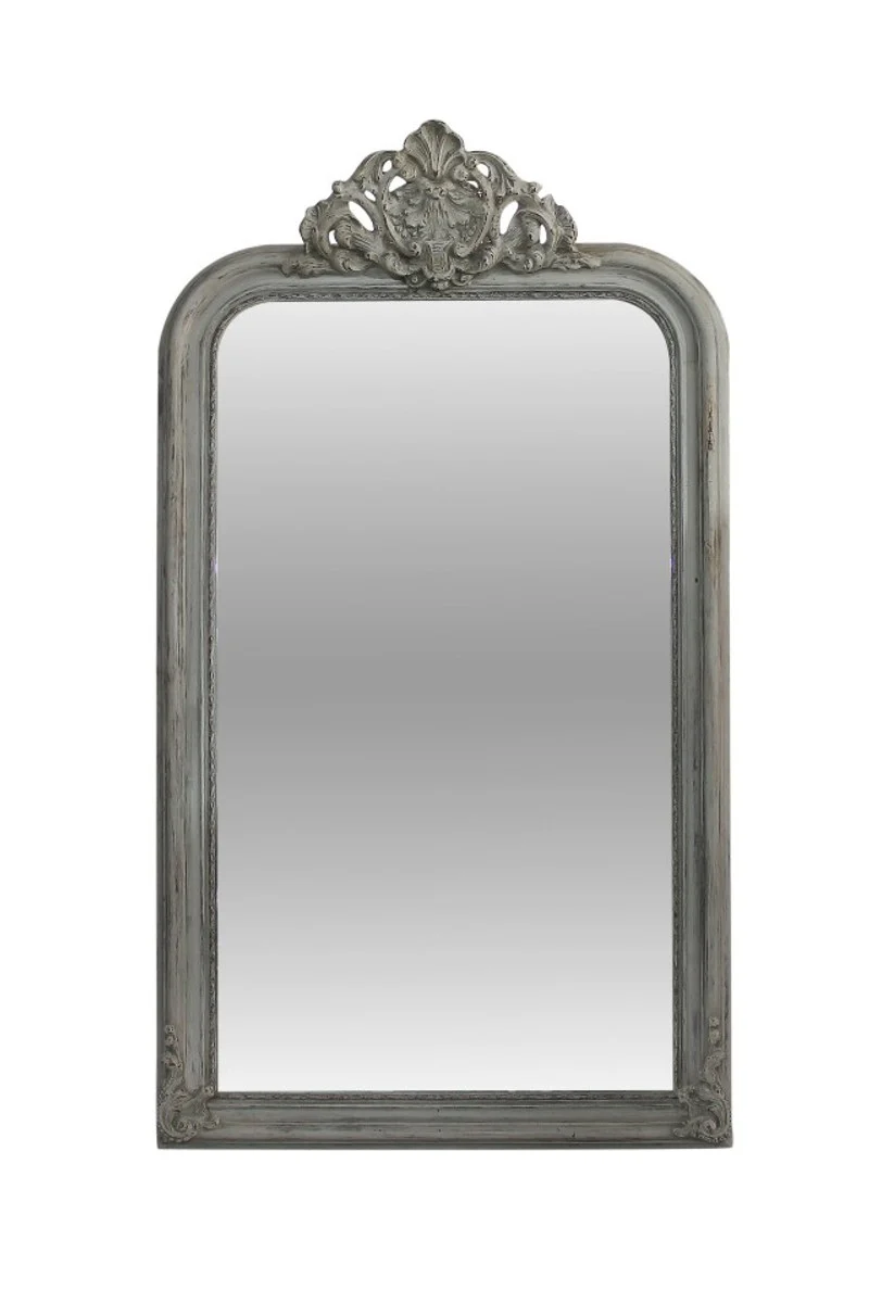 Casa Padrino Antique Style Mirror Grey 90 x H. 160 cm