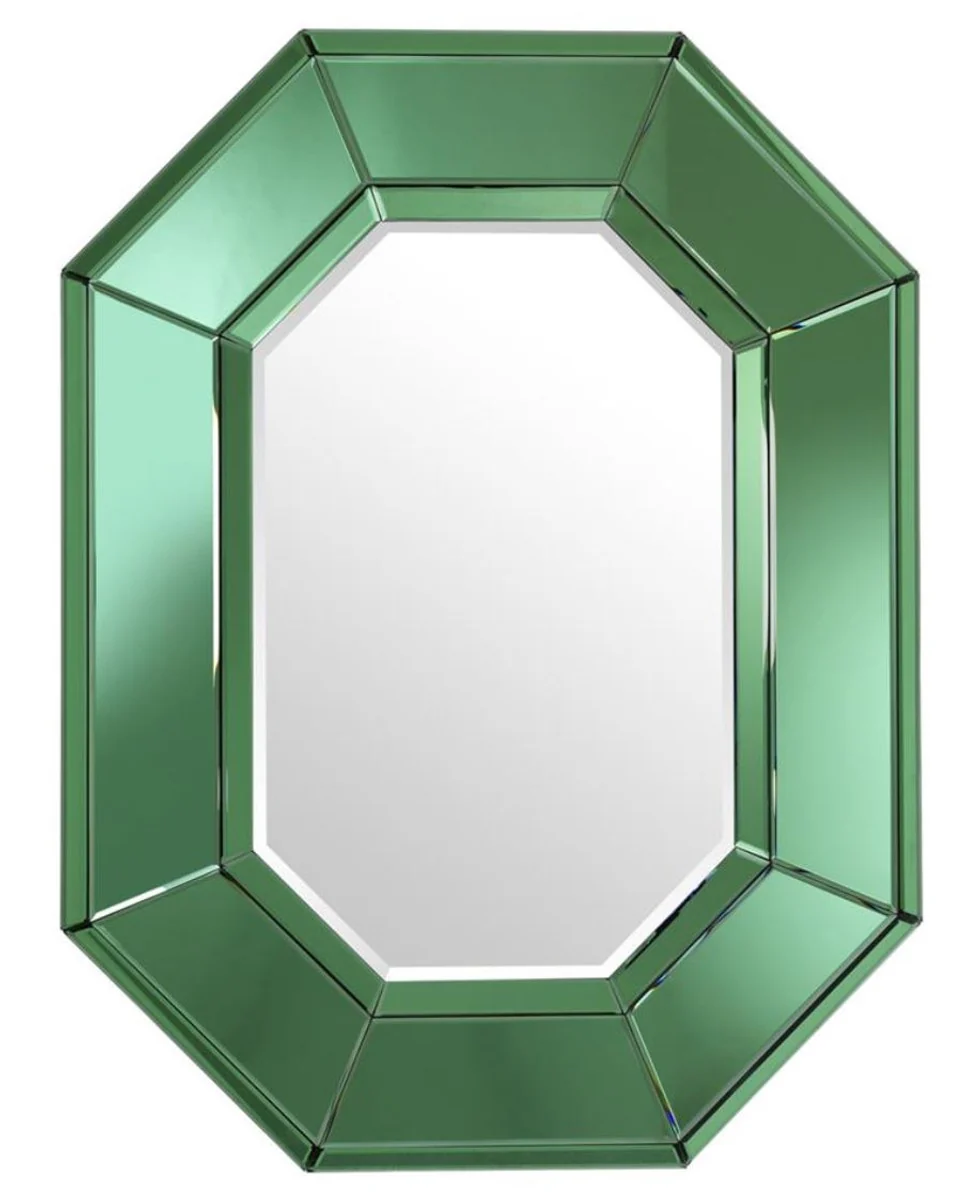 Casa Padrino espejo de pared de sal¨®n de lujo verde 80 x H. 106 cm - espejo de dise?o