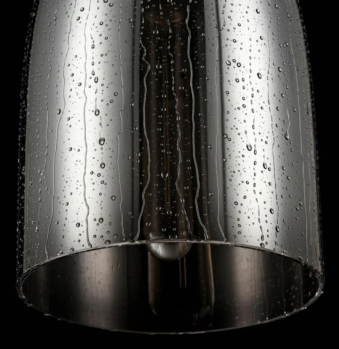 Casa Padrino lámpara colgante / luz colgante con efecto de lluvia Ø 17,5 x H. 25 cm - Luces y Lámparas