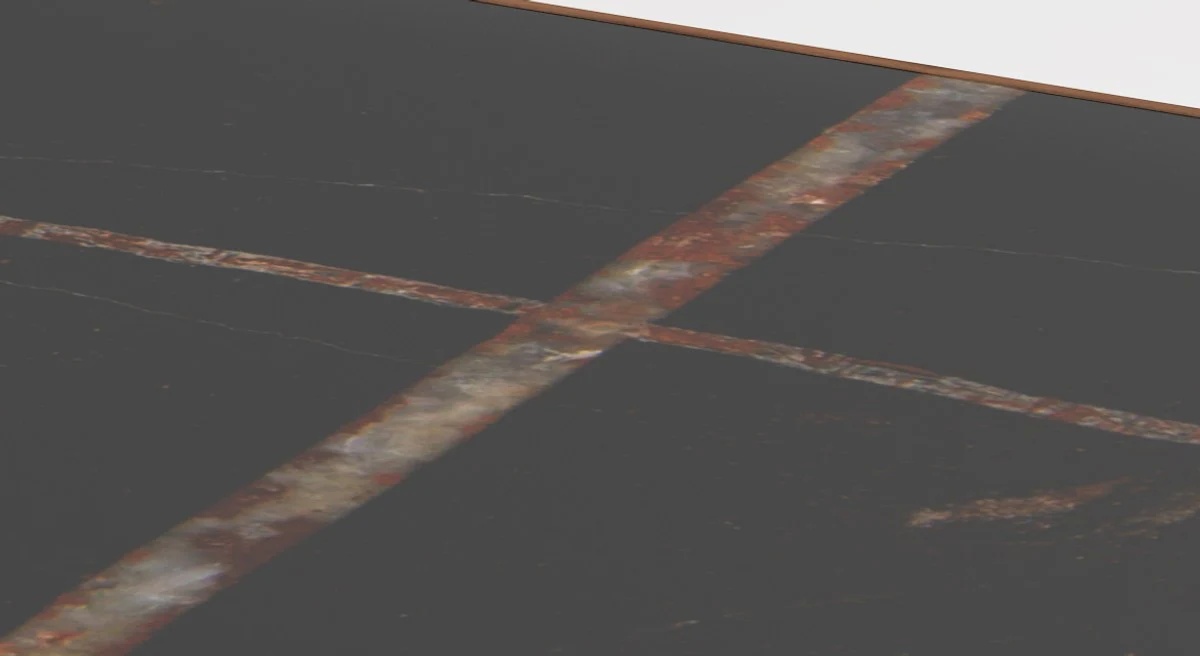 Casa Padrino mesa de centro de lujo marr¨®n / negro 130 x 70 x A. 45 cm - Mesa de sal¨®n moderna rectangular de madera maciza con encimera de m¨¢rmol - Muebles de Lujo