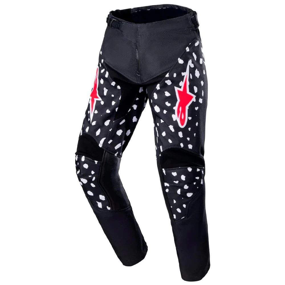 PANTALON INFANTIL ALPINESTARS YOUTH RACER NORTH NEGRO / ROJO