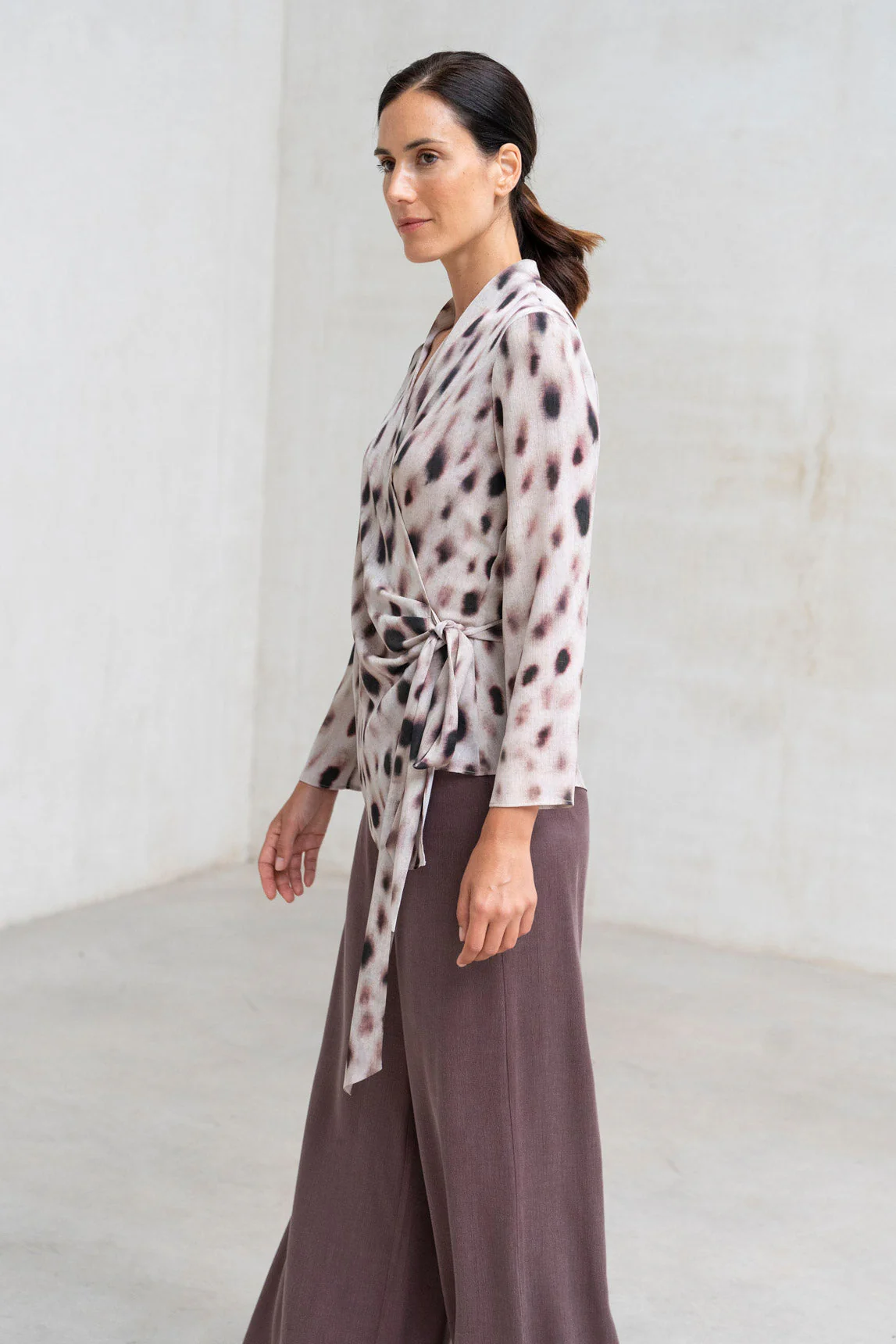 Rivera-spain Blusa Savia estampado