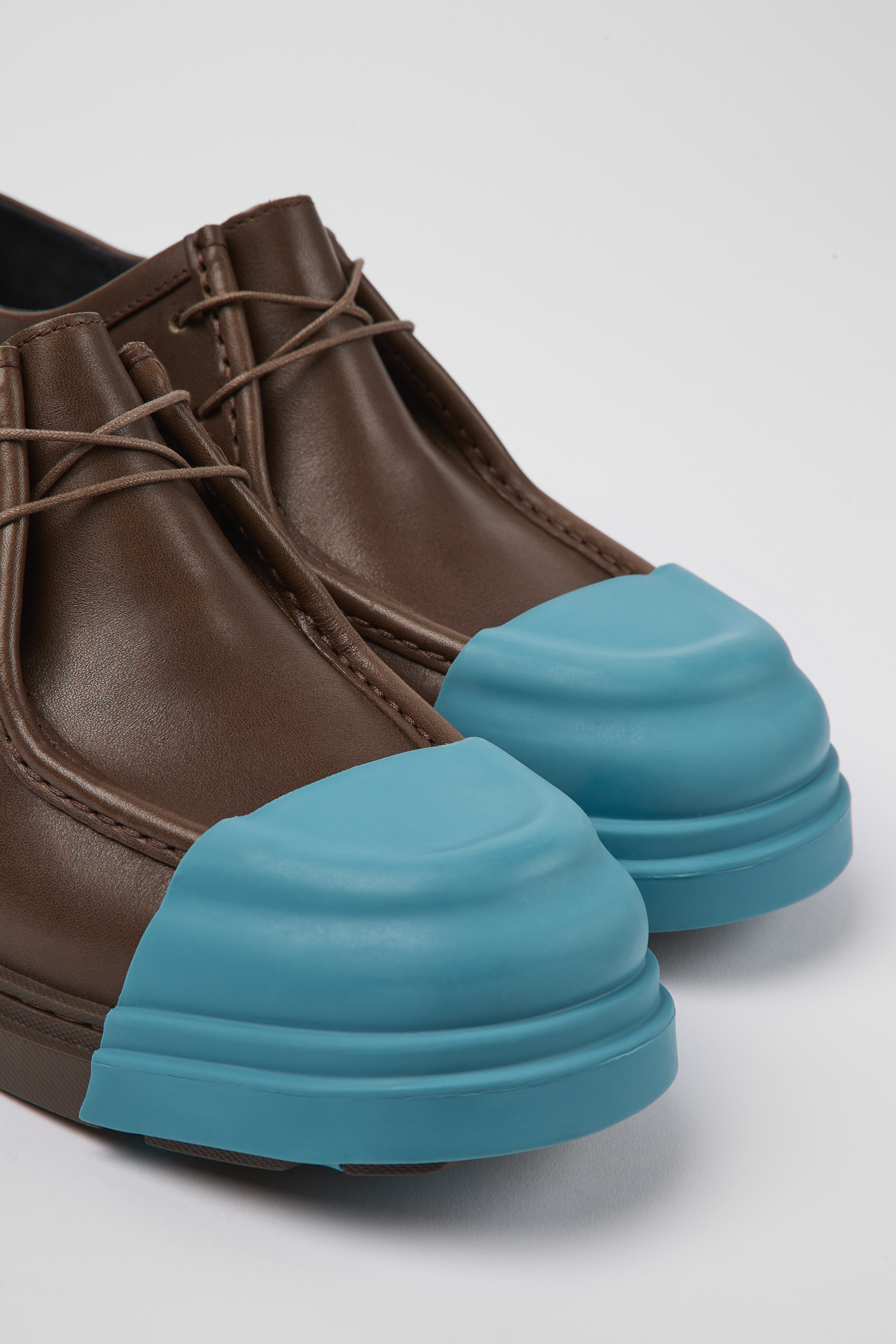 Junction - Brown responsibly raised leather shoes for men