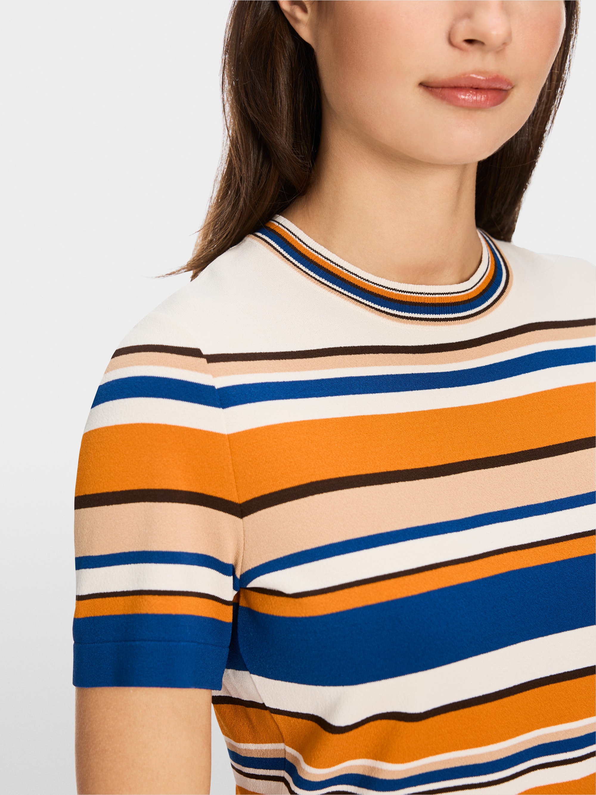 Marc-Cain Rethink Together striped sweater