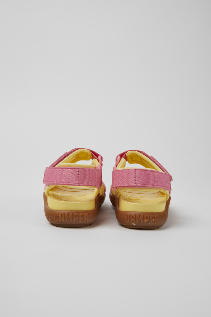 Wous Multicolored fabric sandals for children