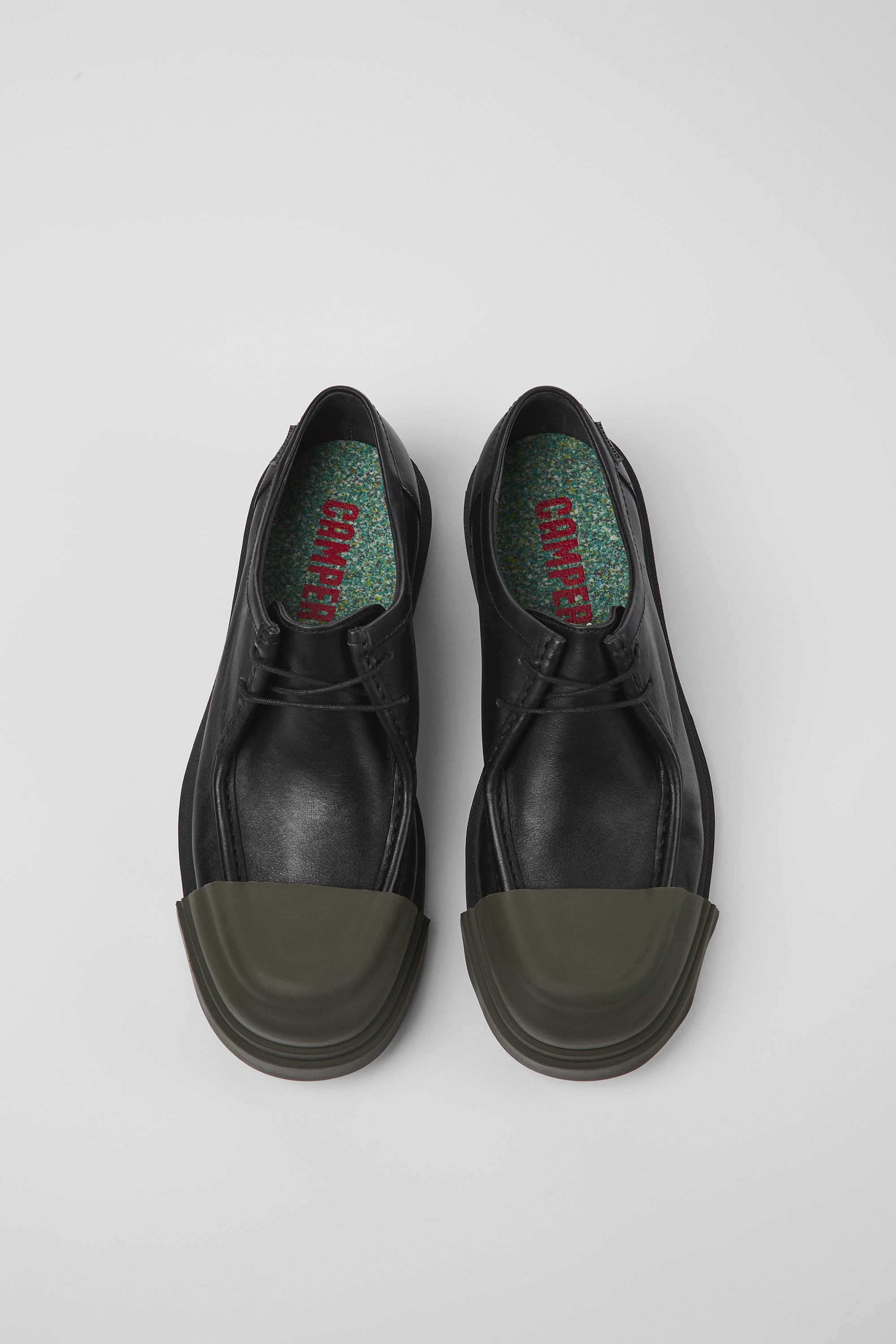 Junction - Black responsibly raised leather shoes for men