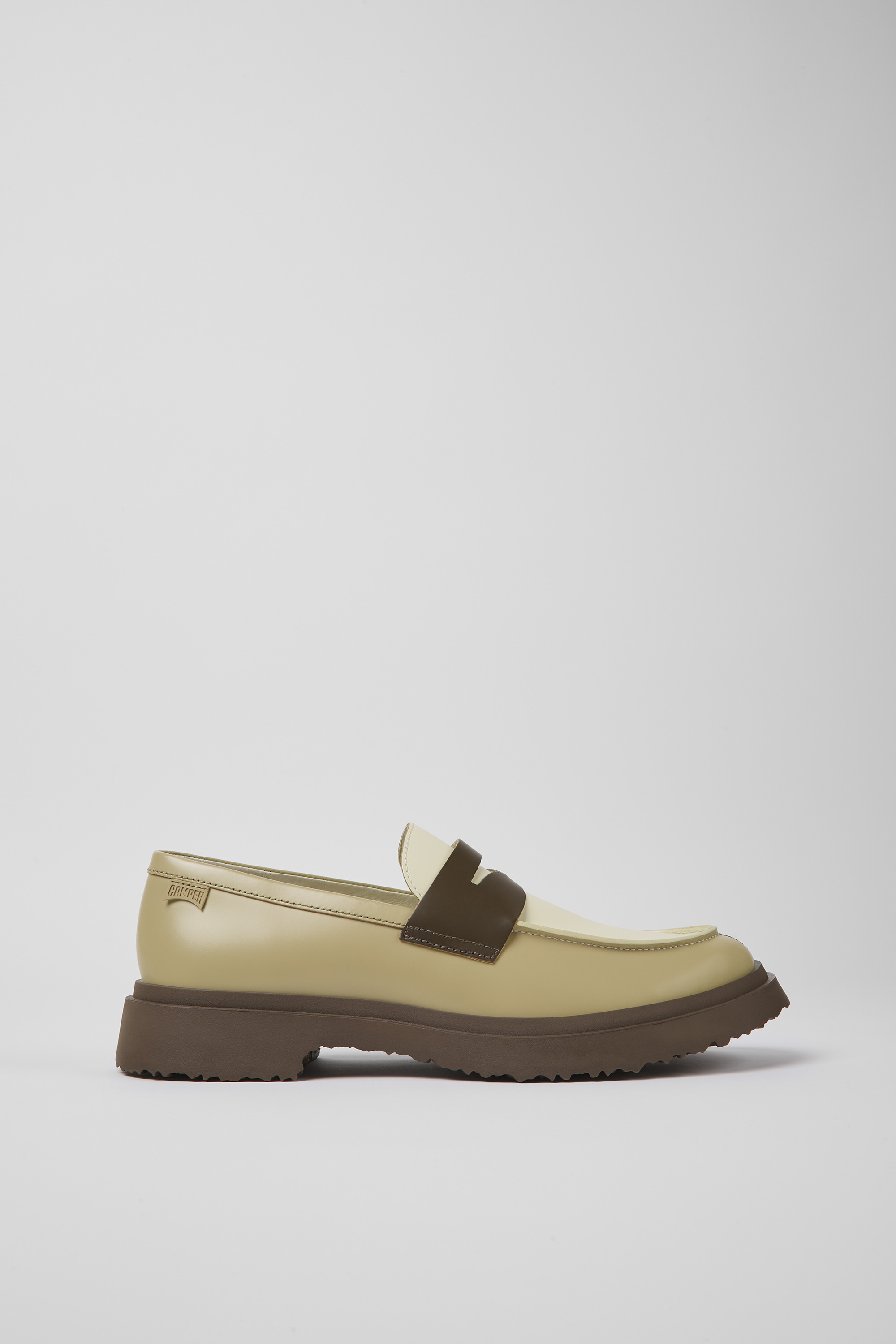 Twins - Multicolored leather loafers for men