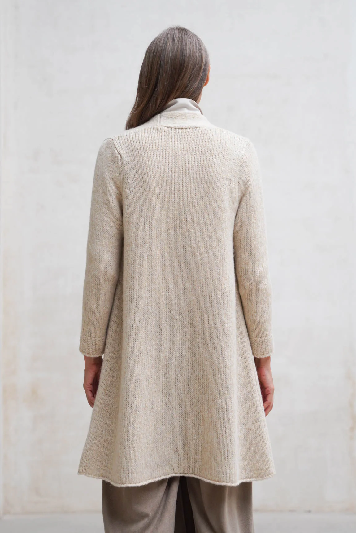 Rivera-spain Cárdigan Merano beige lamé