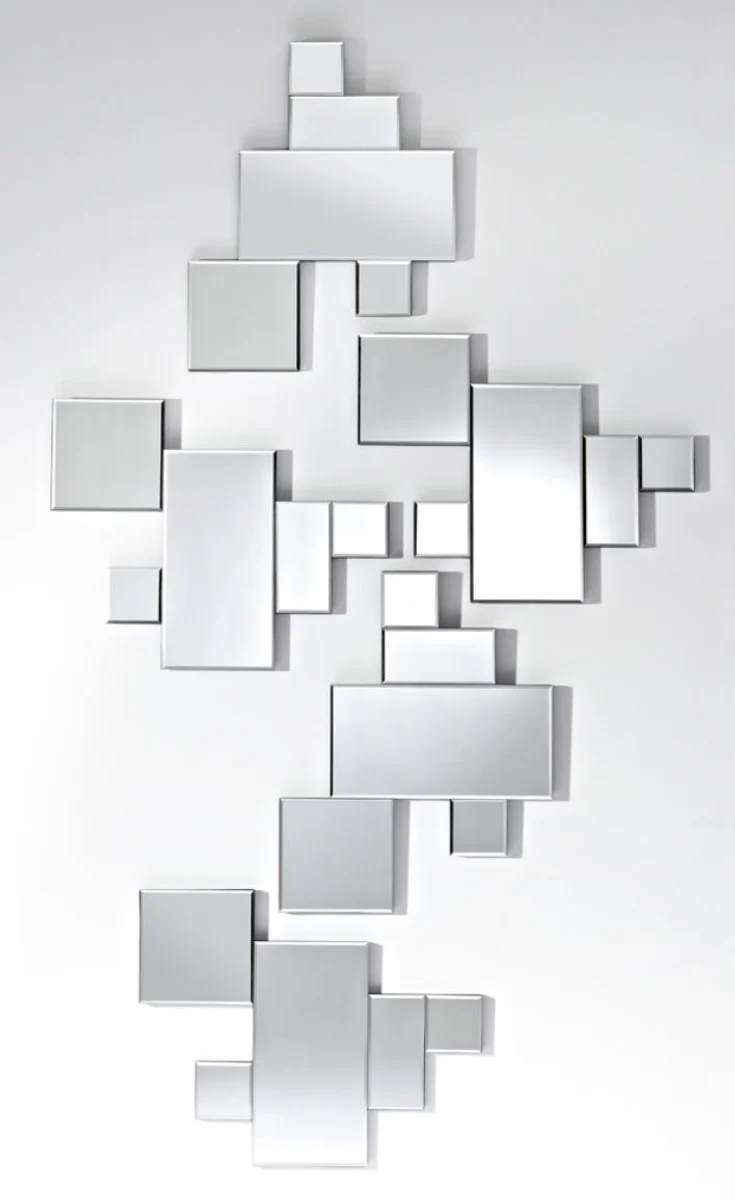 Casa Padrino espejo de pared de lujo 60 x H. 48 cm - Accesorios de la Sala de Estar