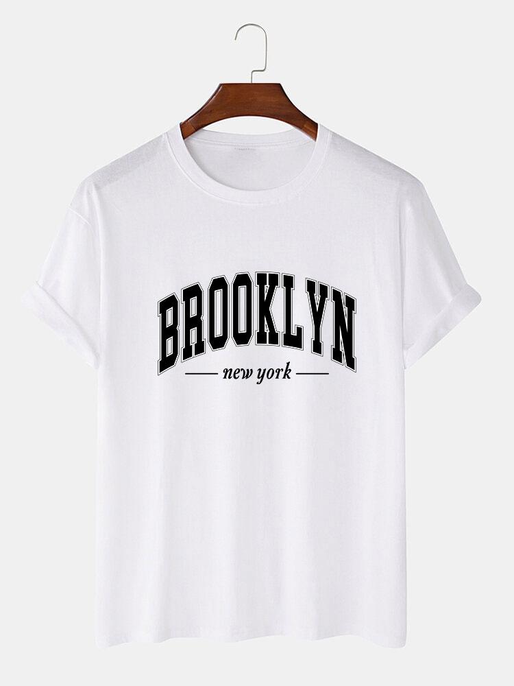 Brooklyn Print T-Shirt  & Jogger Pants