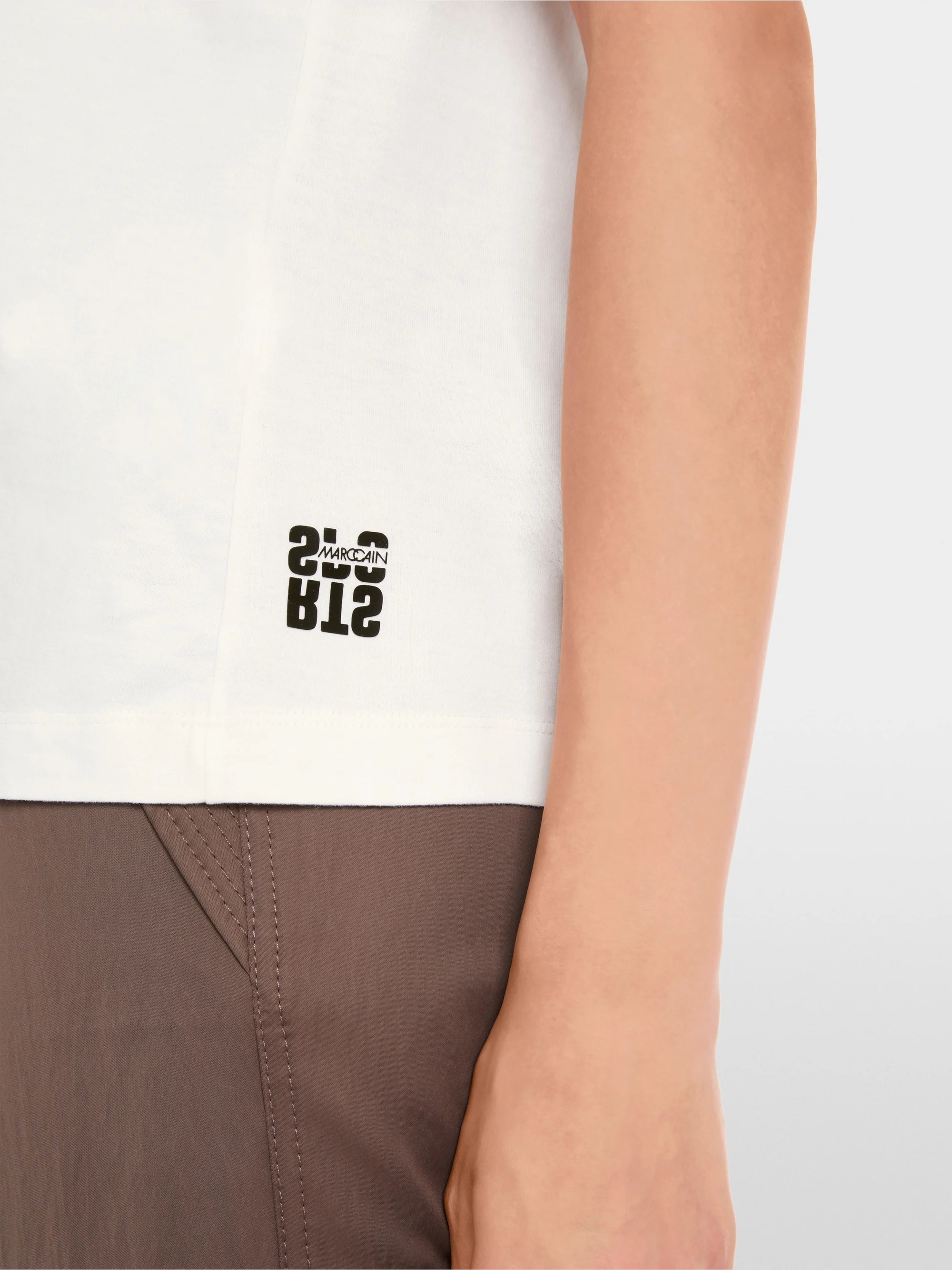 Marc-Cain T-shirt in pure cotton