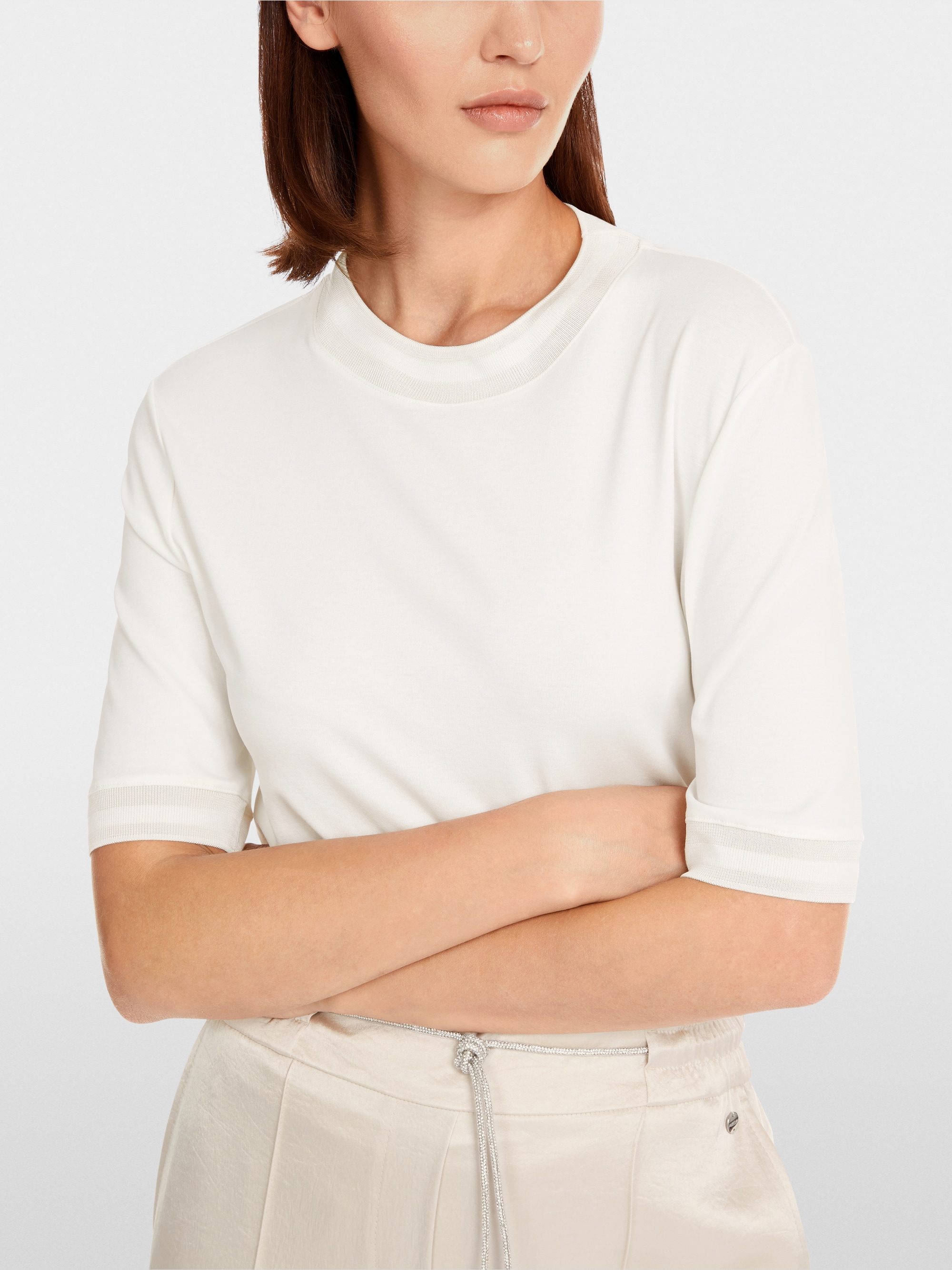 Marc-Cain T-shirt made from firm cotton jersey