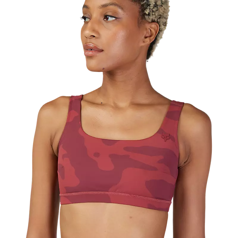 Womens Core Camo Sports Bra