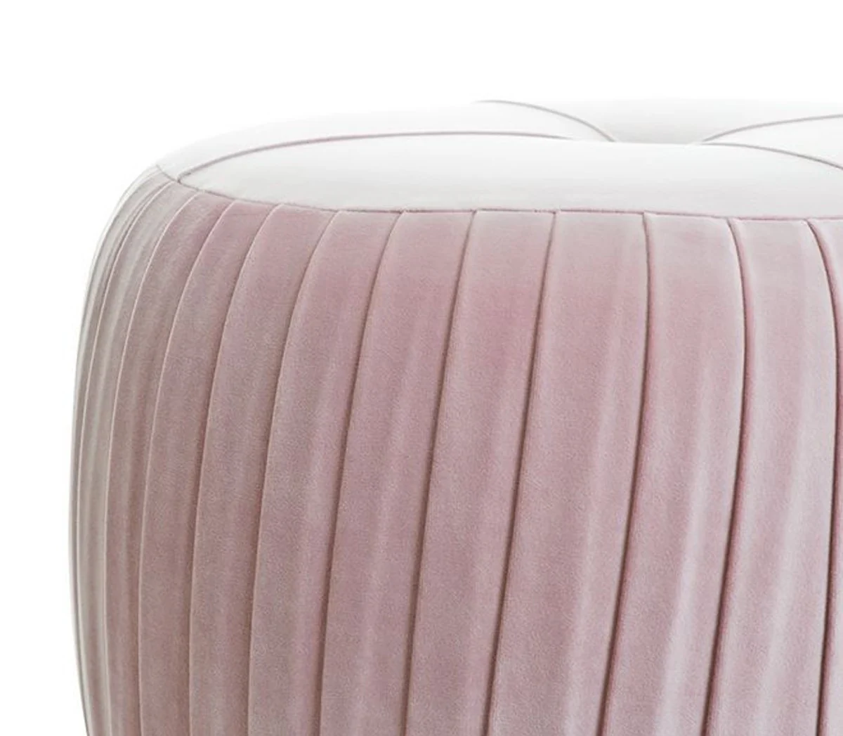 taburete de lujo Casa Padrino con plegables H43 x 53 cm - calidades de lujo - todos los colores - Neo estilo antiguo cl¨¢sico taburete redondo - Muebles