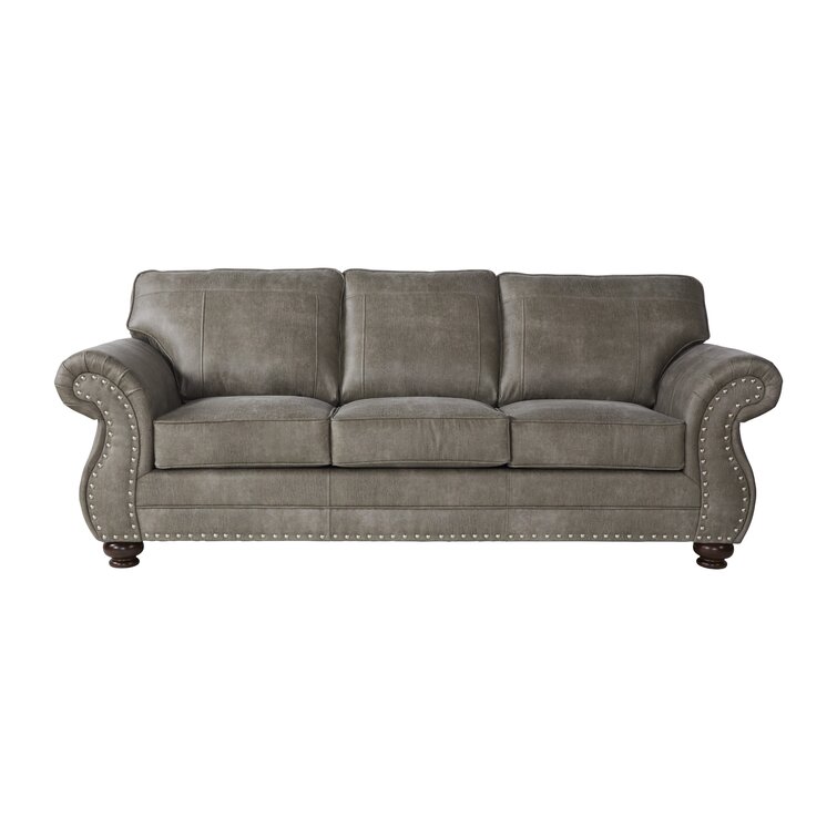 Claycomb 91�� Round Arm Sofa