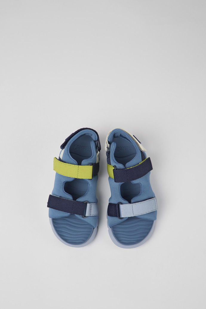 Twins Blue fabric sandals for boys