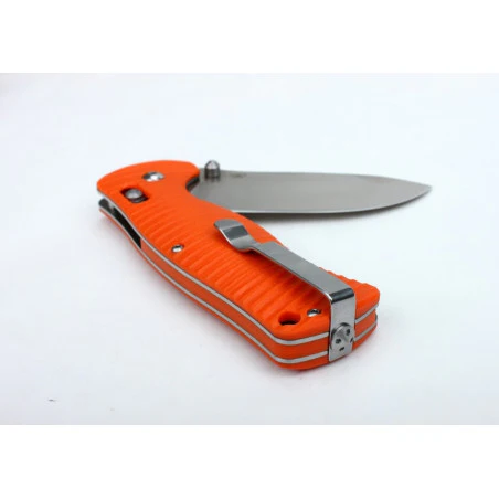 Navaja plegable de bolsillo Ganzo G720 KNIFE acero – naranja