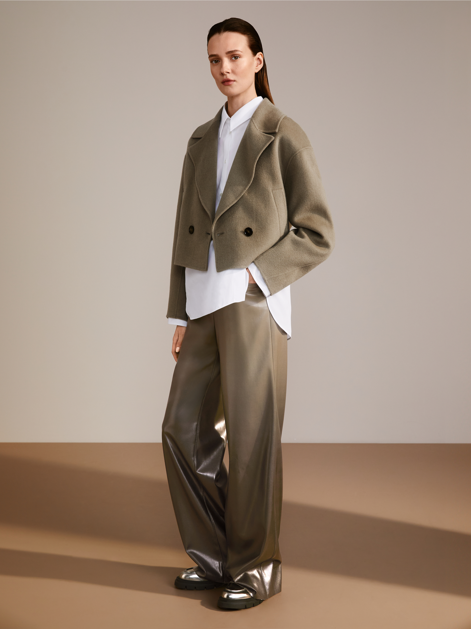 Marc-Cain WARRI fun leather trousers