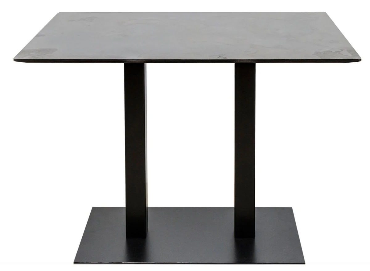 Casa Padrino mesa de bar de lujo con mesa revestida de mineral 110 x 70 x H. 100 cm - Colección de Lujo
