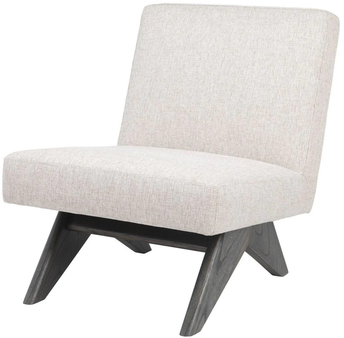 Casa Padrino sill¨®n de lujo natural / marr¨®n 60 x 81 x A. 75 cm - Sill¨®n de sal¨®n - Muebles de Lujo