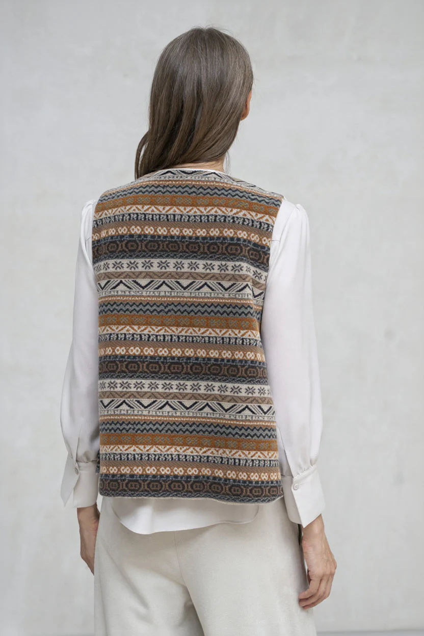 Rivera-spain Chaleco Urbino gris