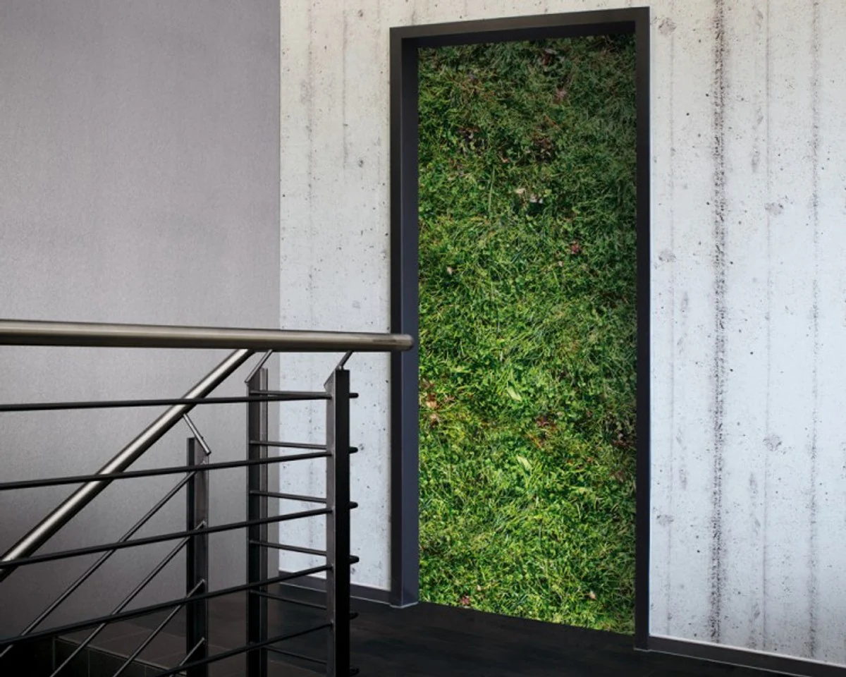 Door 2.0 XXL Wallpaper for doors 20027 Grassland - self-adhesive eye-catcher for your home - door sticker wallpaper photo wallpaper photo door 2.0 XXL Wallpaper Mural