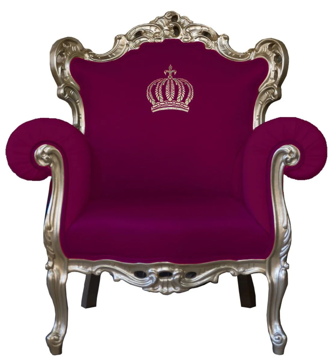 Pomp??s by Casa Padrino luxury baroque armchair pink / gold - Pomp??s baroque armchair designed by Harald Gl??ckler