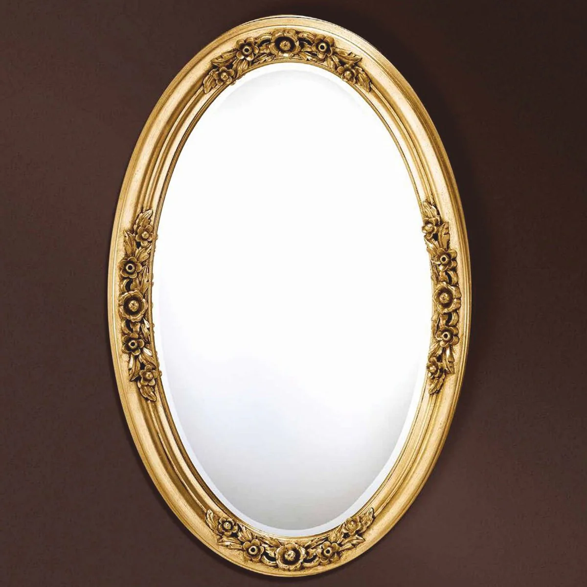 Casa Padrino espejo barroco de lujo oro Al. 116 cm - Muebles barrocos - Hecho en Italia