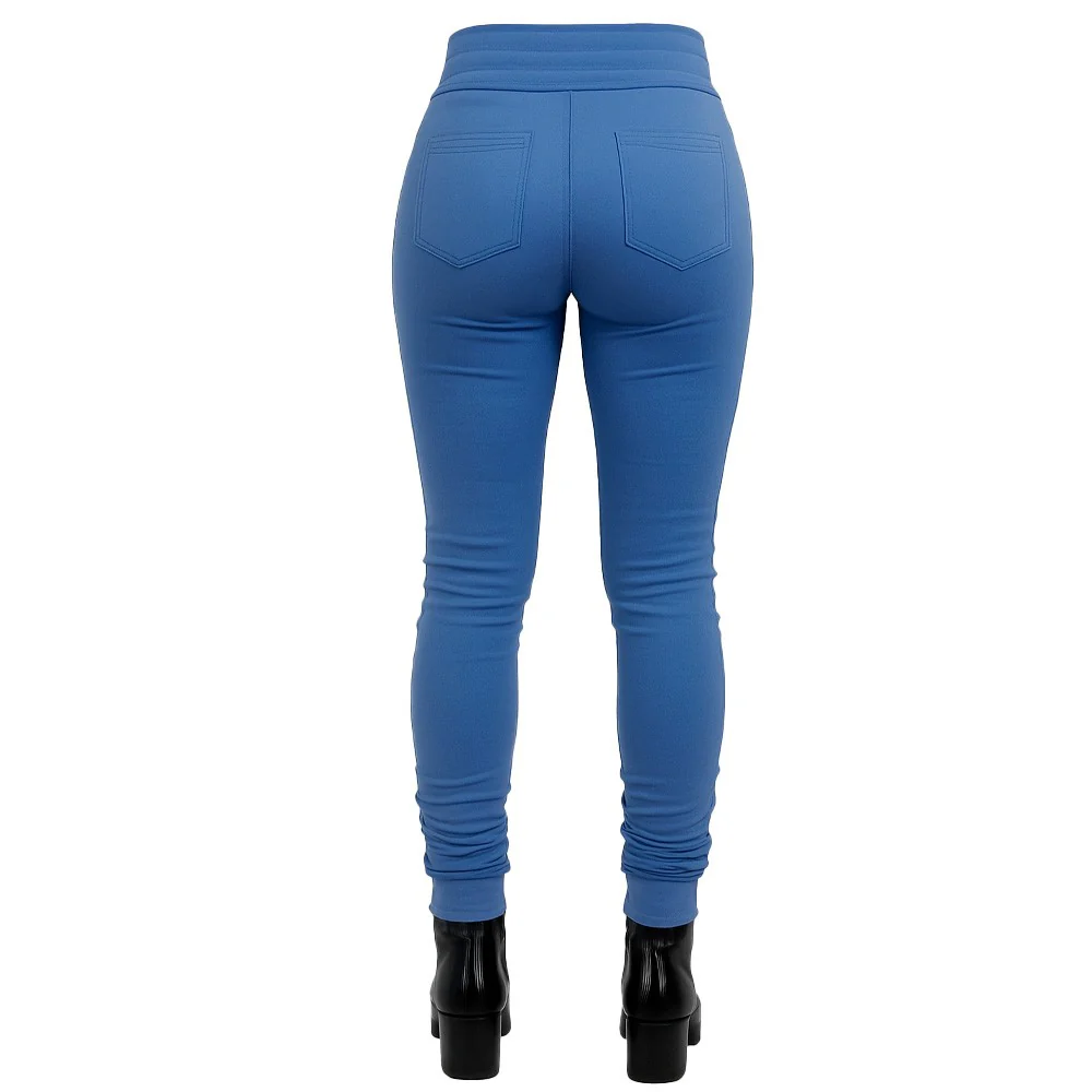 PANTALON LEGGINS OVERLAP JANE LADY AZUL