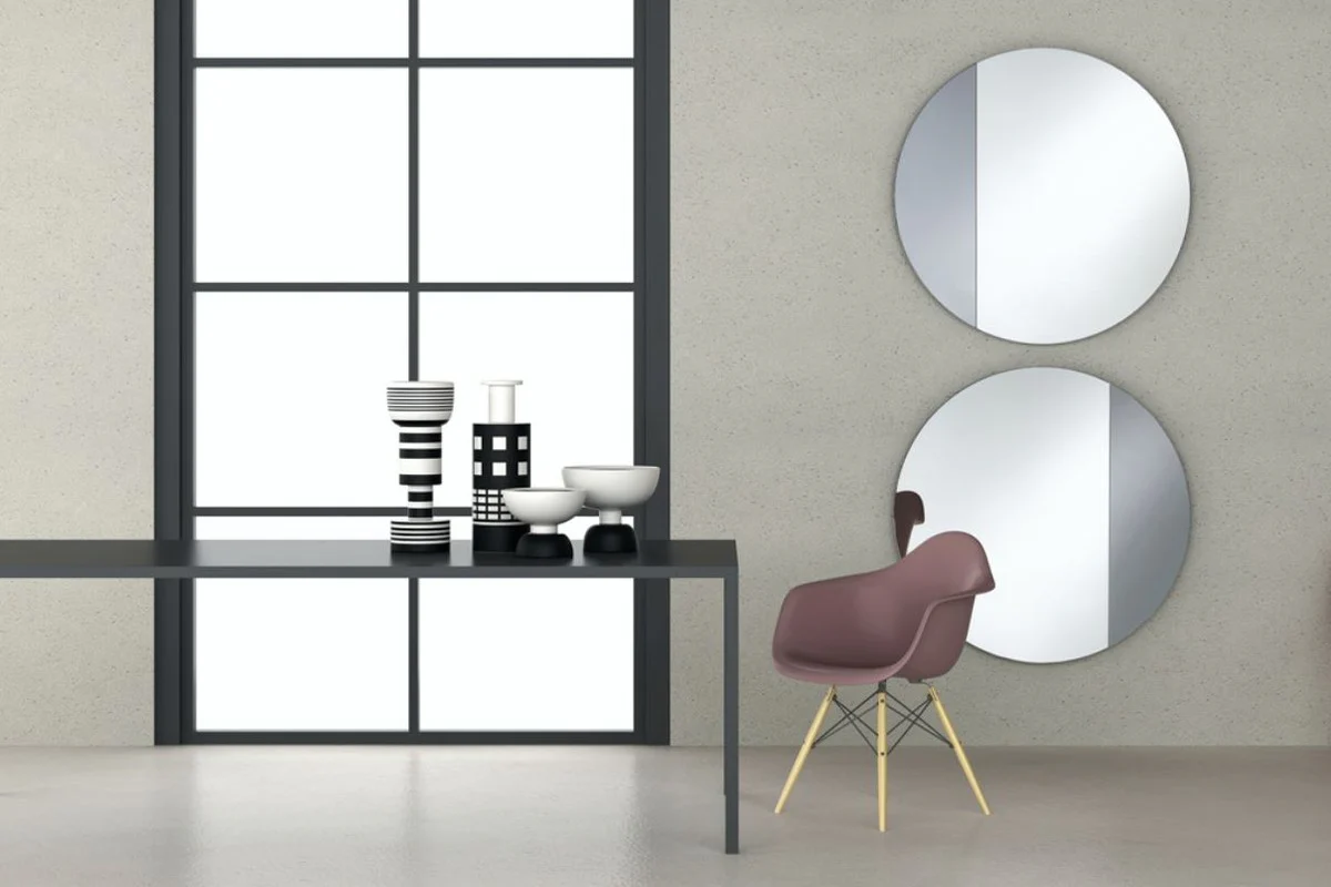 Casa Padrino espejo de lujo gris humo 96 x H. 96 cm - Muebles de Dise?o y Accesorios