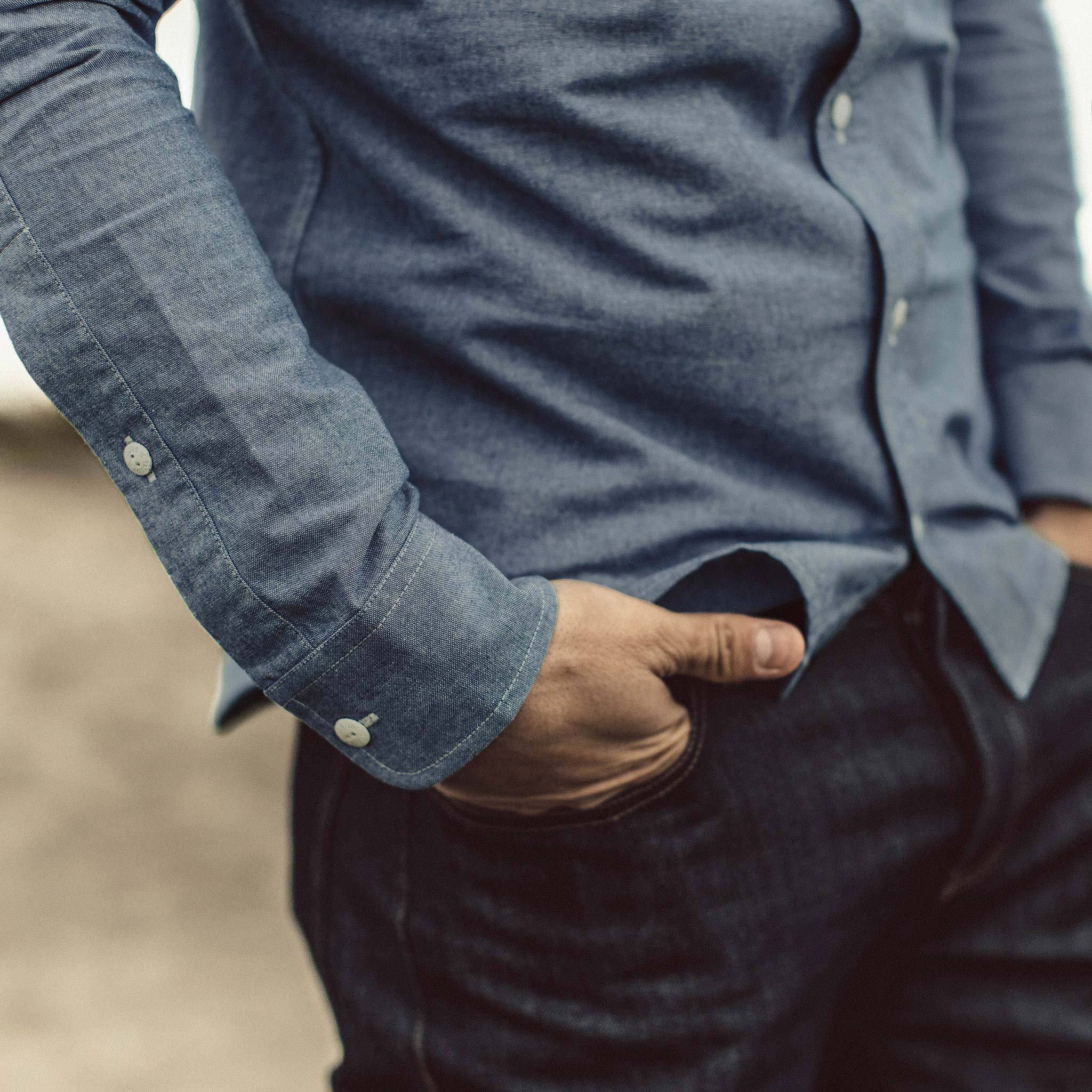 The California in Blue Everyday Chambray