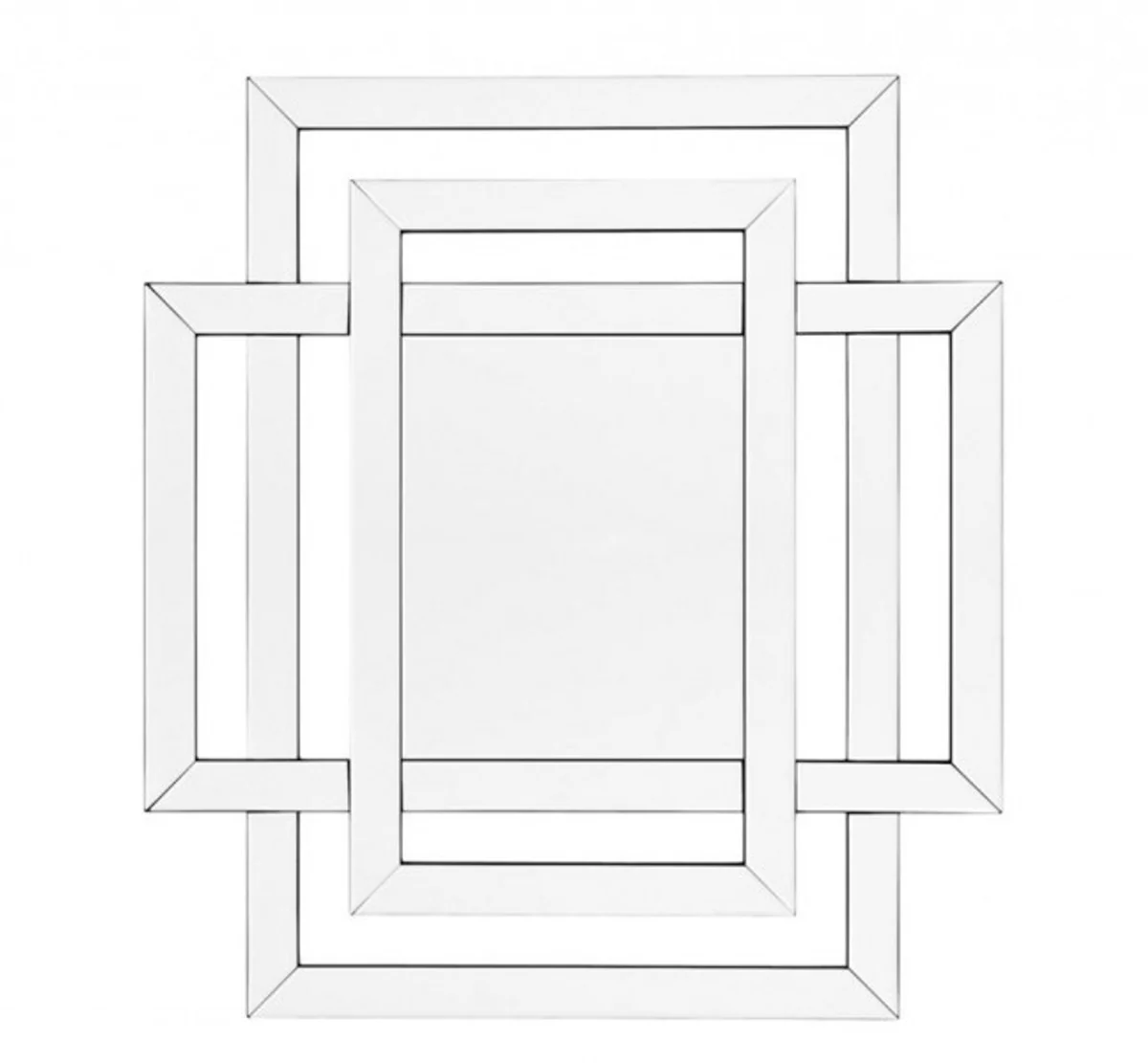 Casa Padrino Designer Luxury Wall Mirror 100 x H 110 cm - Luxury Hotel Mirror