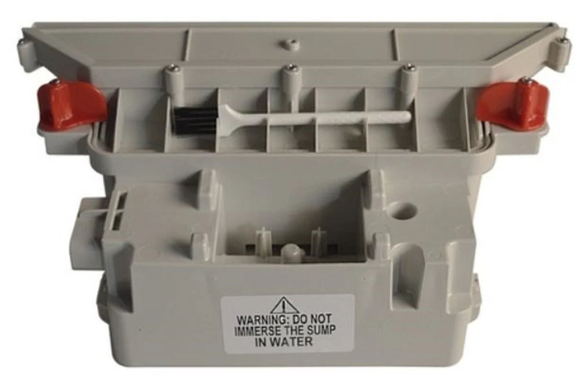 Unidad evaporadora / recipiente colector para chimeneas de vapor de agua