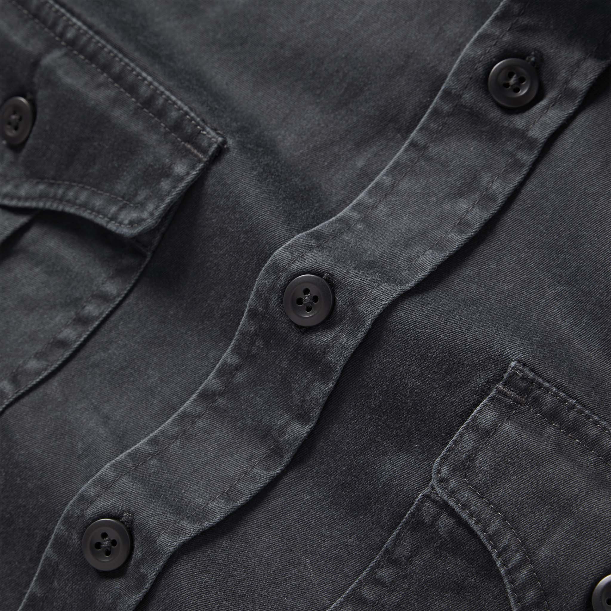 The Saddler Shirt in Washed Coal