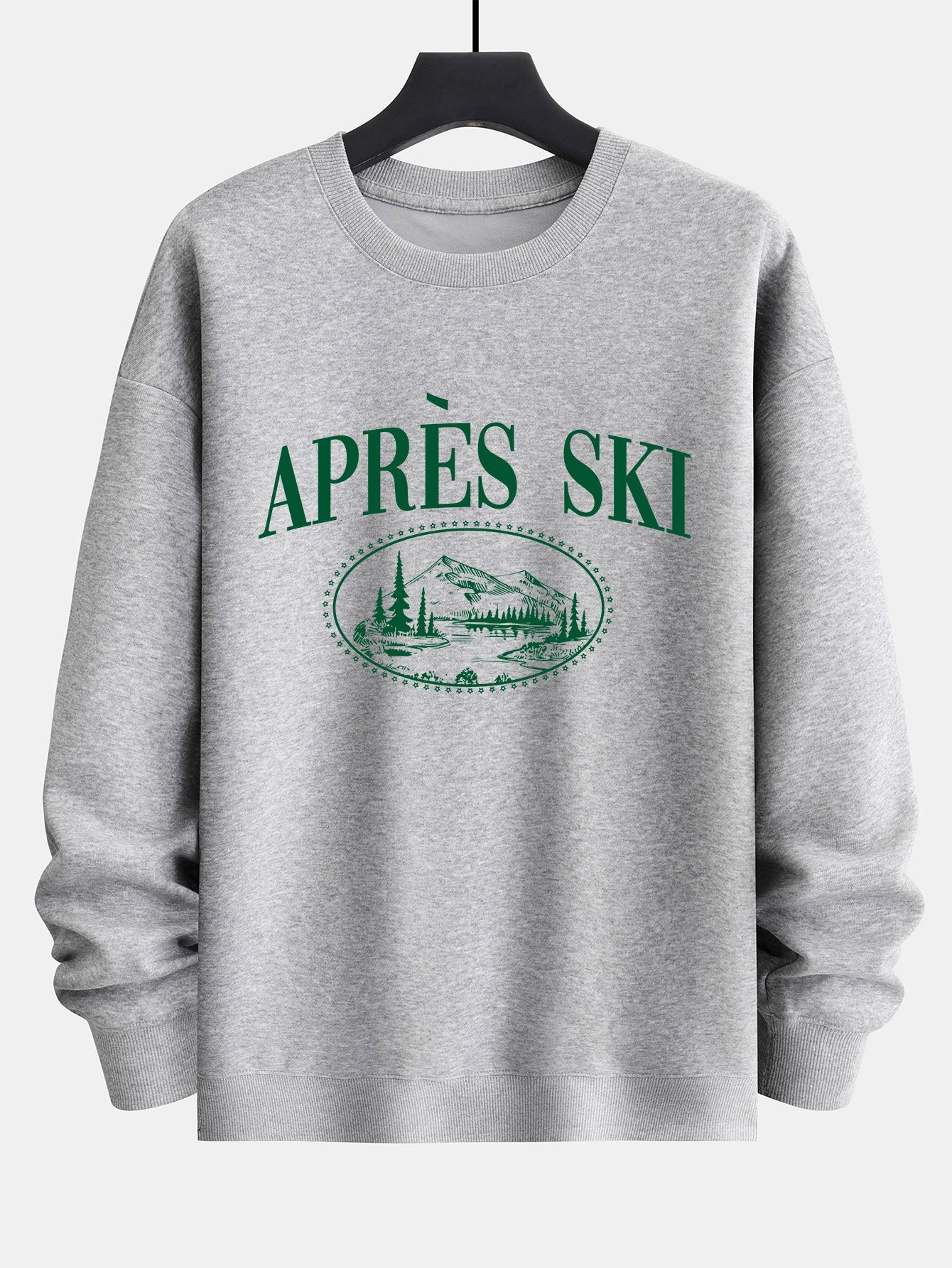 Après Ski Print Relax Fit Sweatshirt
