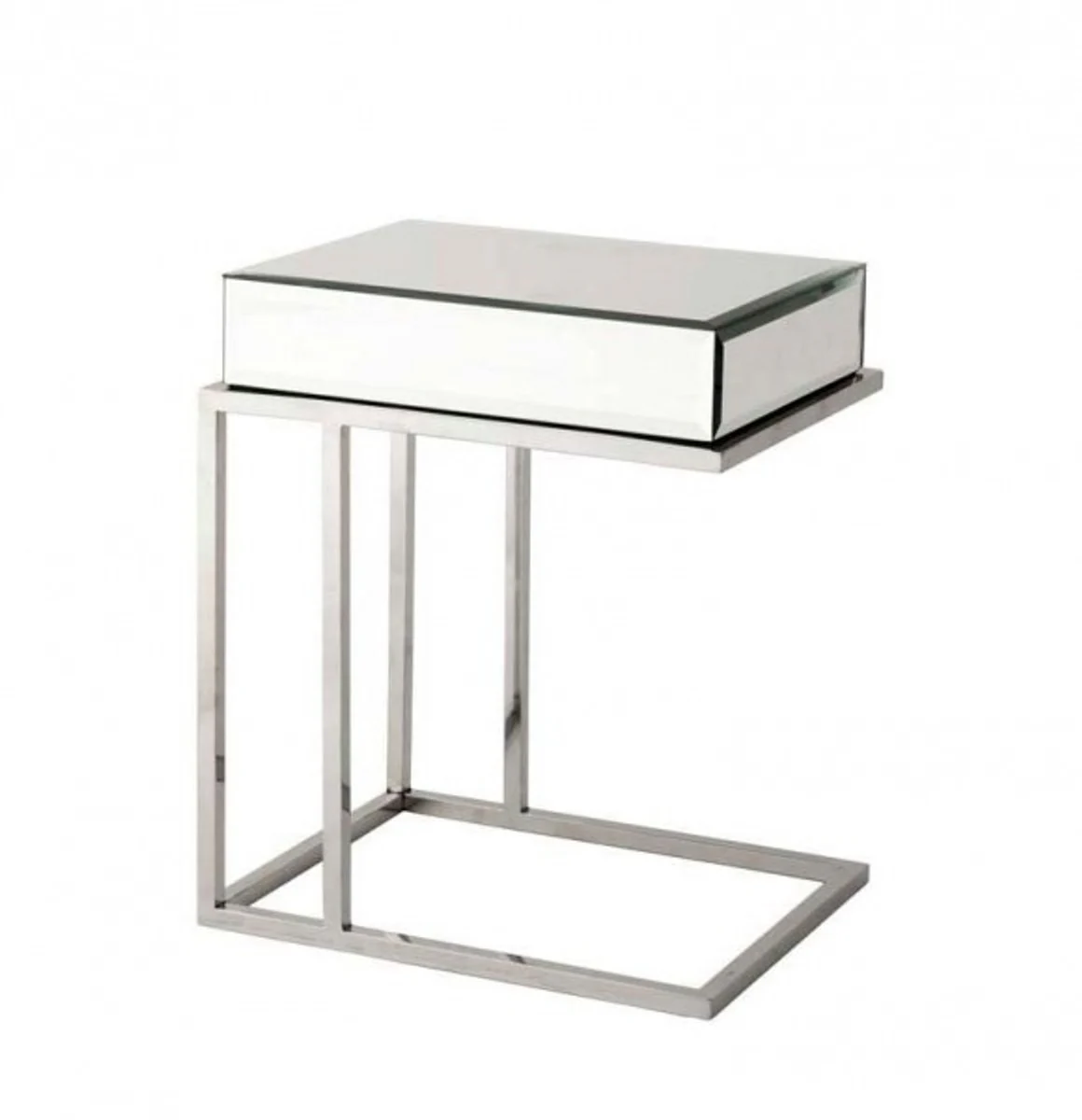 Casa Padrino luxury art deco designer side table 50 x 40 x H. 60 cm - Luxury Quality