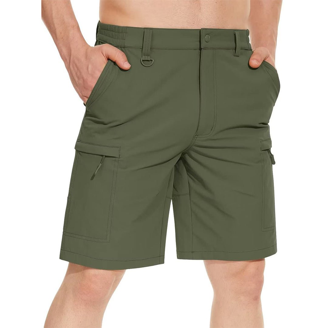 Men's Casual Quick-Dry 5 Pockets Cargo Short