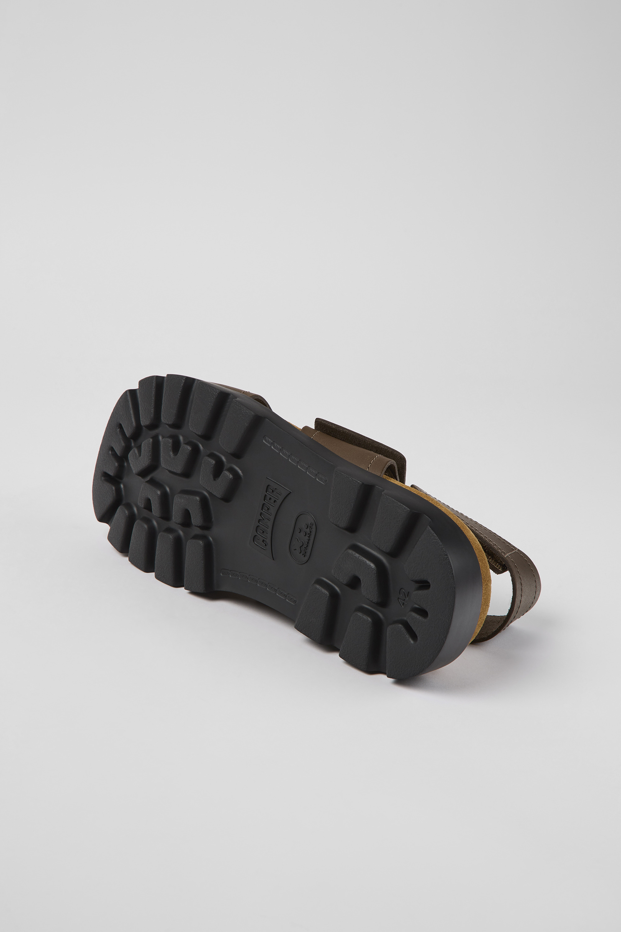 Brutus Sandal - Brown leather sandals for men