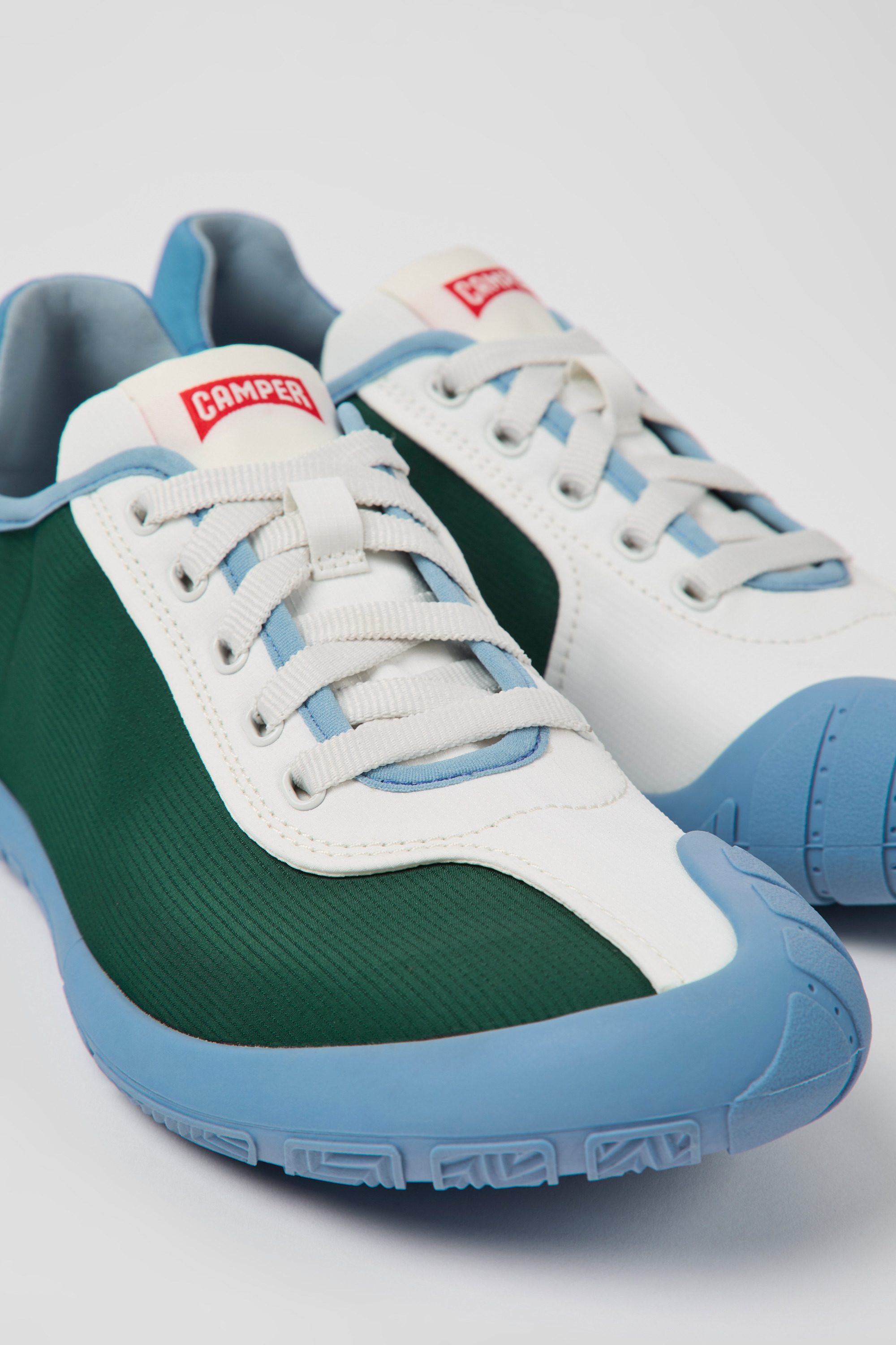 Twins - Multicolored textile sneakers for women