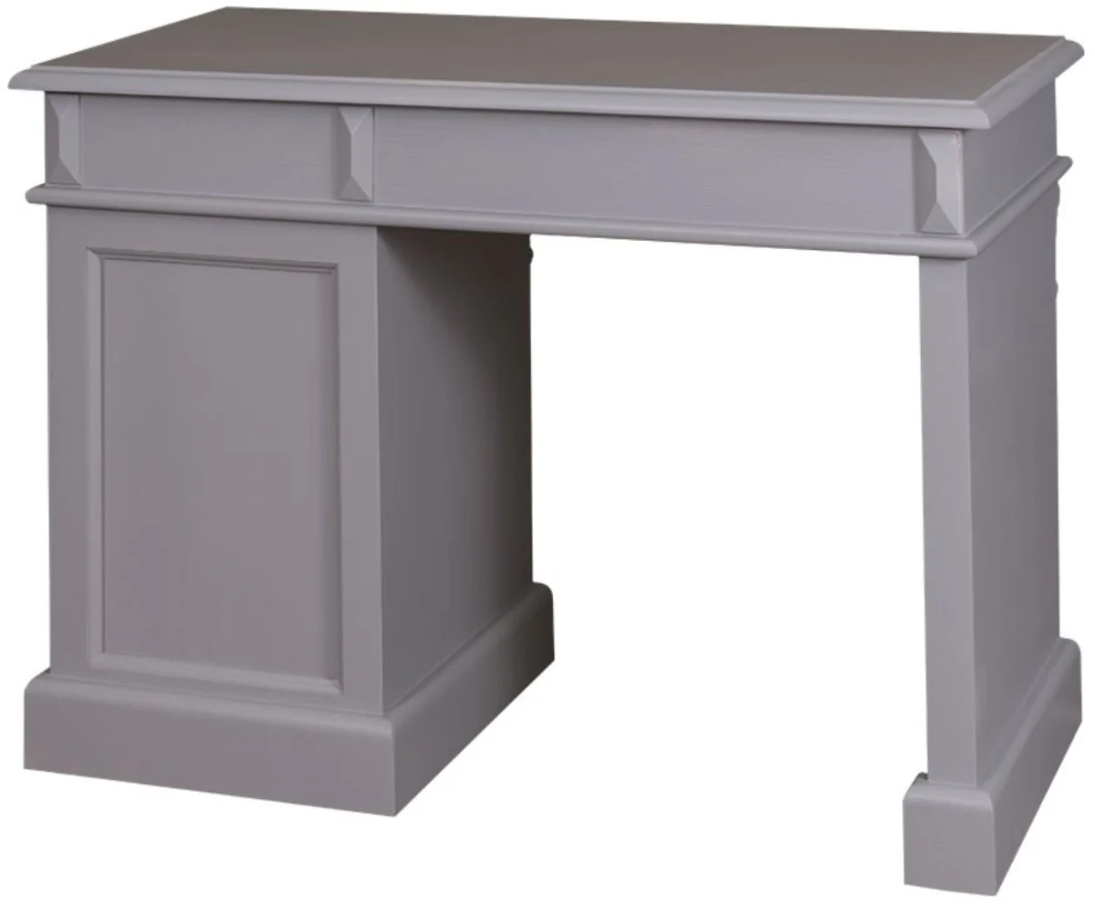 Casa Padrino country house style desk light gray 110 x 55 x H. 78 cm - Country House Style Office Furniture
