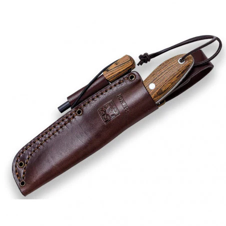 Joker Montañero Micarta Canvas - Cuchillo de supervivencia y bushcraft