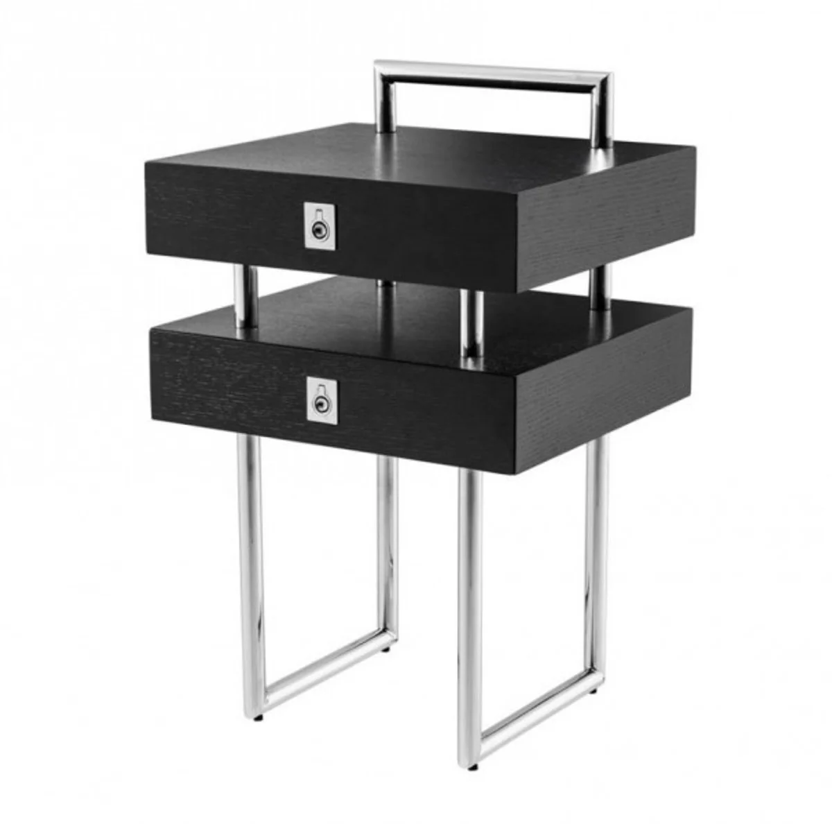 Casa Padrino luxury art deco designer side table 50 x 44.5 x H. 79 cm - Luxury Collection