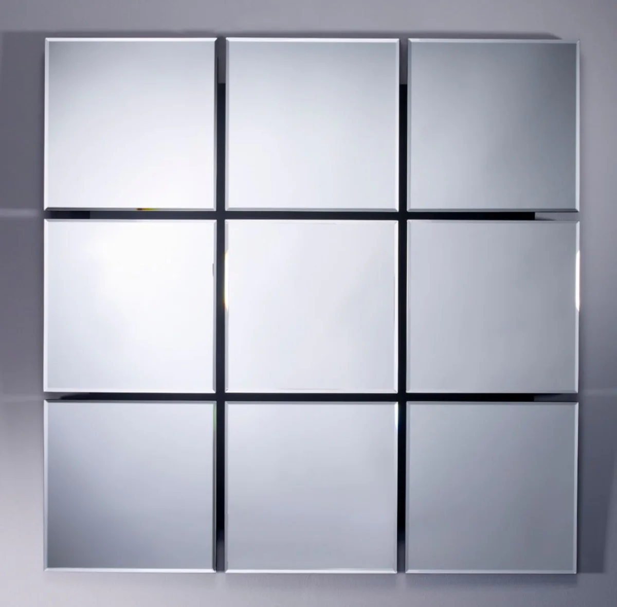 Casa Padrino espejo de pared de lujo 90 x H. 90 cm - Muebles de Hotel