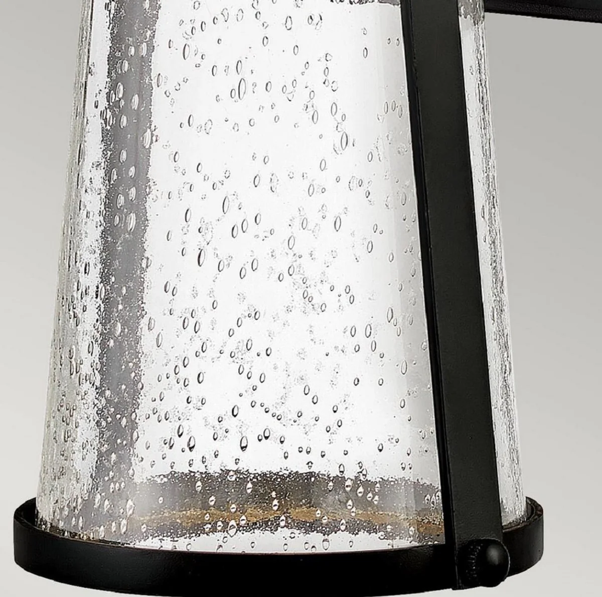 Casa Padrino l¨¢mpara de pared LED de exterior de lujo negro A. 30,7 cm - Iluminaci¨®n exterior de lujo