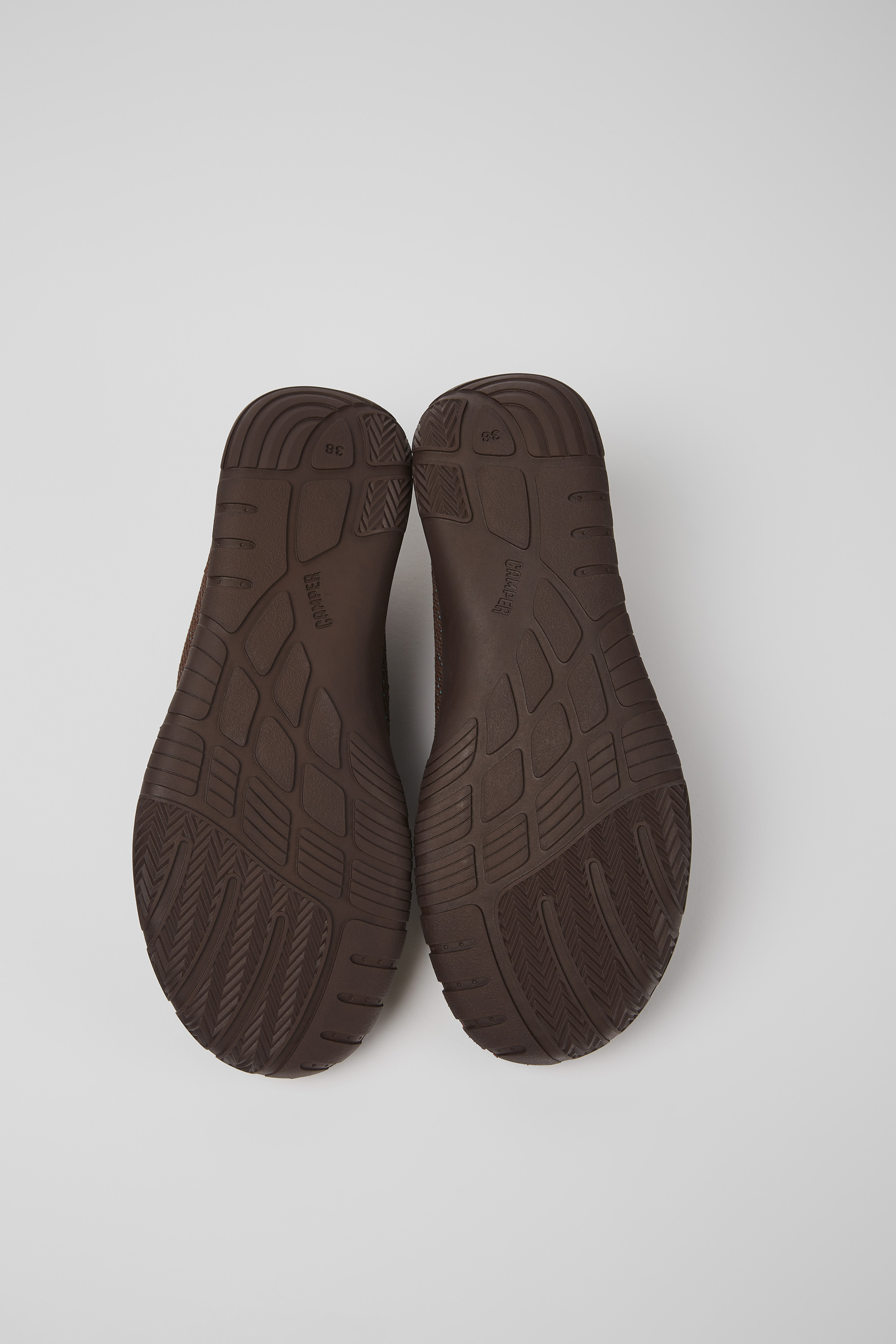 Path - Burgundy textile sneakers for women