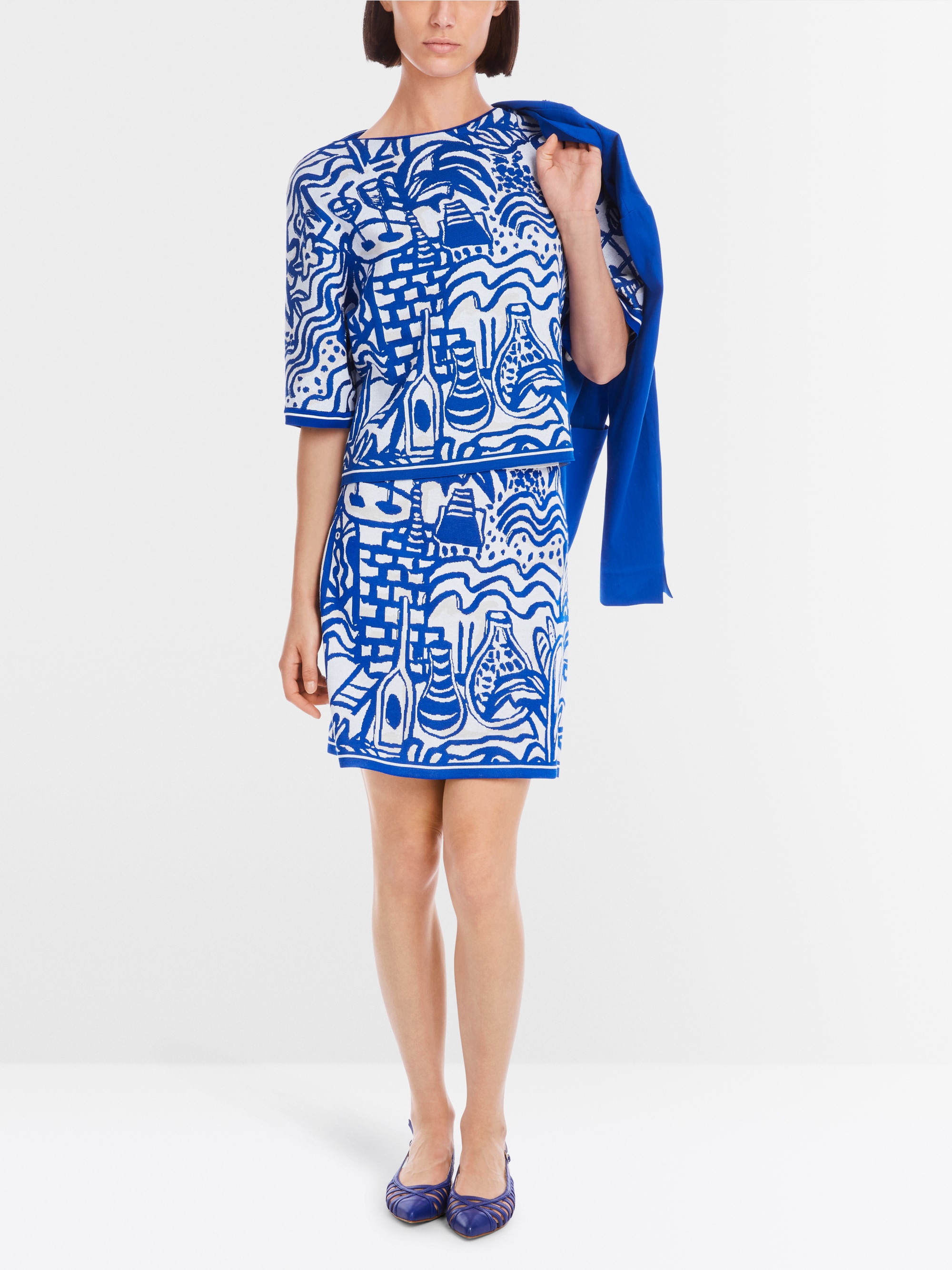 Marc-Cain Rethink Together print jumper