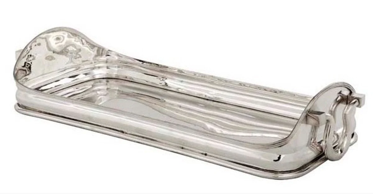 Casa Padrino Luxury Luxury Castle tablet solid stainless steel plated solid 51 x 24 cm - Luxury Collection - 5 Star catering furniture